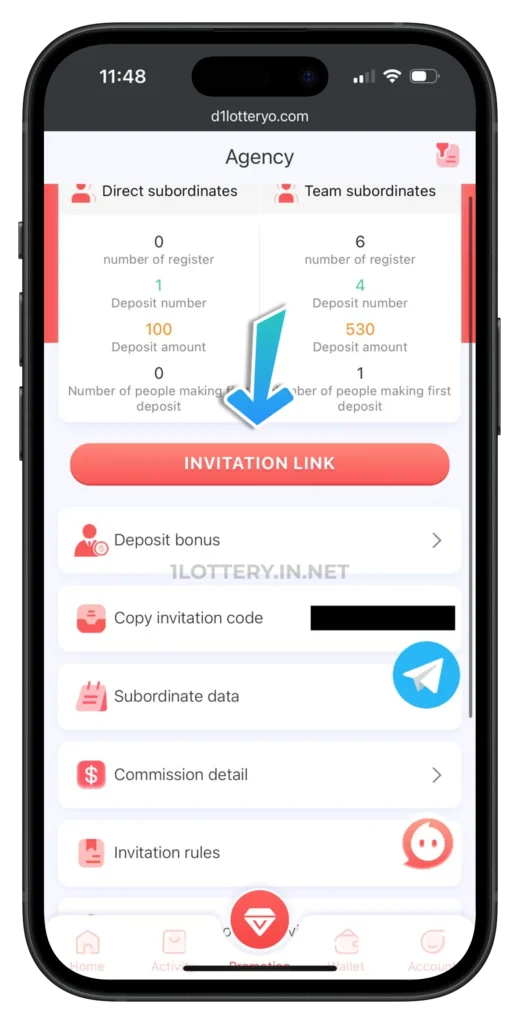 1lottery-promotional-page