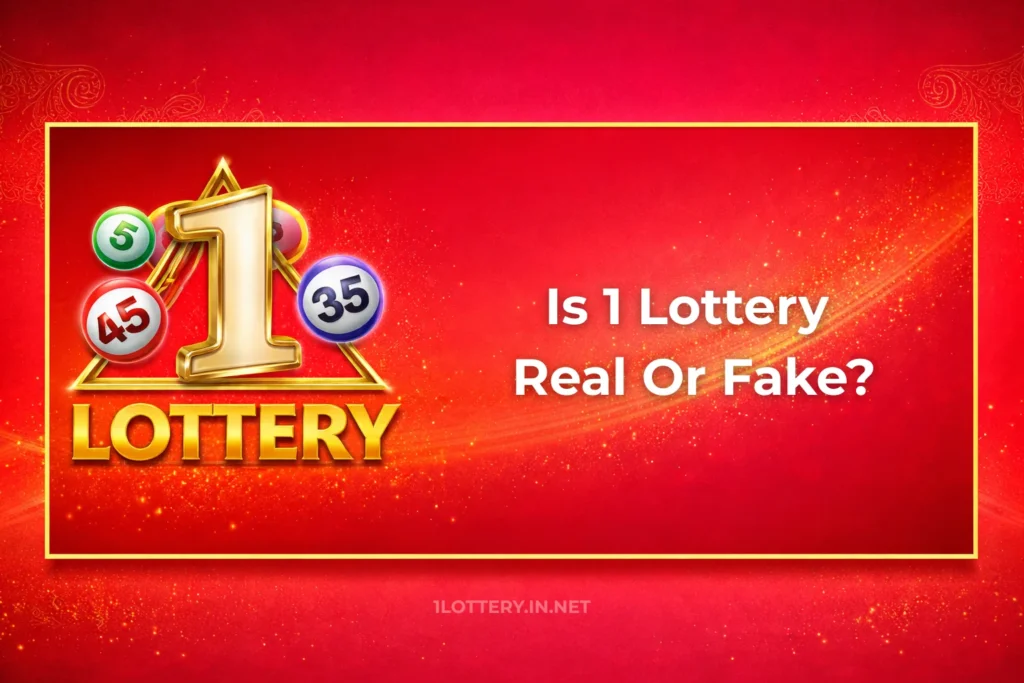 IS 1 LOTTERY REAL OR FAKE?